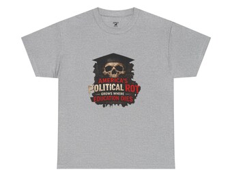 American Rot - uniseks zwaar katoenen T-shirt