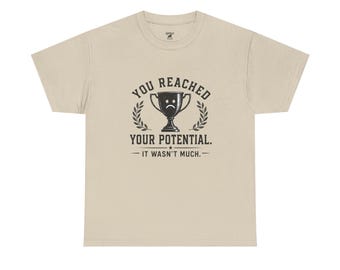 Potentiële - Unisex T-shirt van zwaar katoen