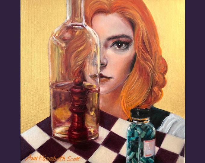 Giclée Print | Queens Gambit | Limited-edition | Original Fine Art | Wall Décor