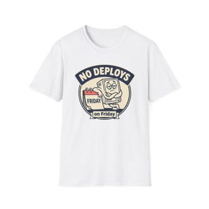 Camiseta "No Deploys Friday" / Camiseta divertida de DevOps