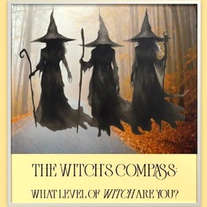 The Witchs Compass What Level of Witch Are You Digital PDF