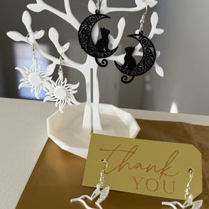 3d Printed Earrings