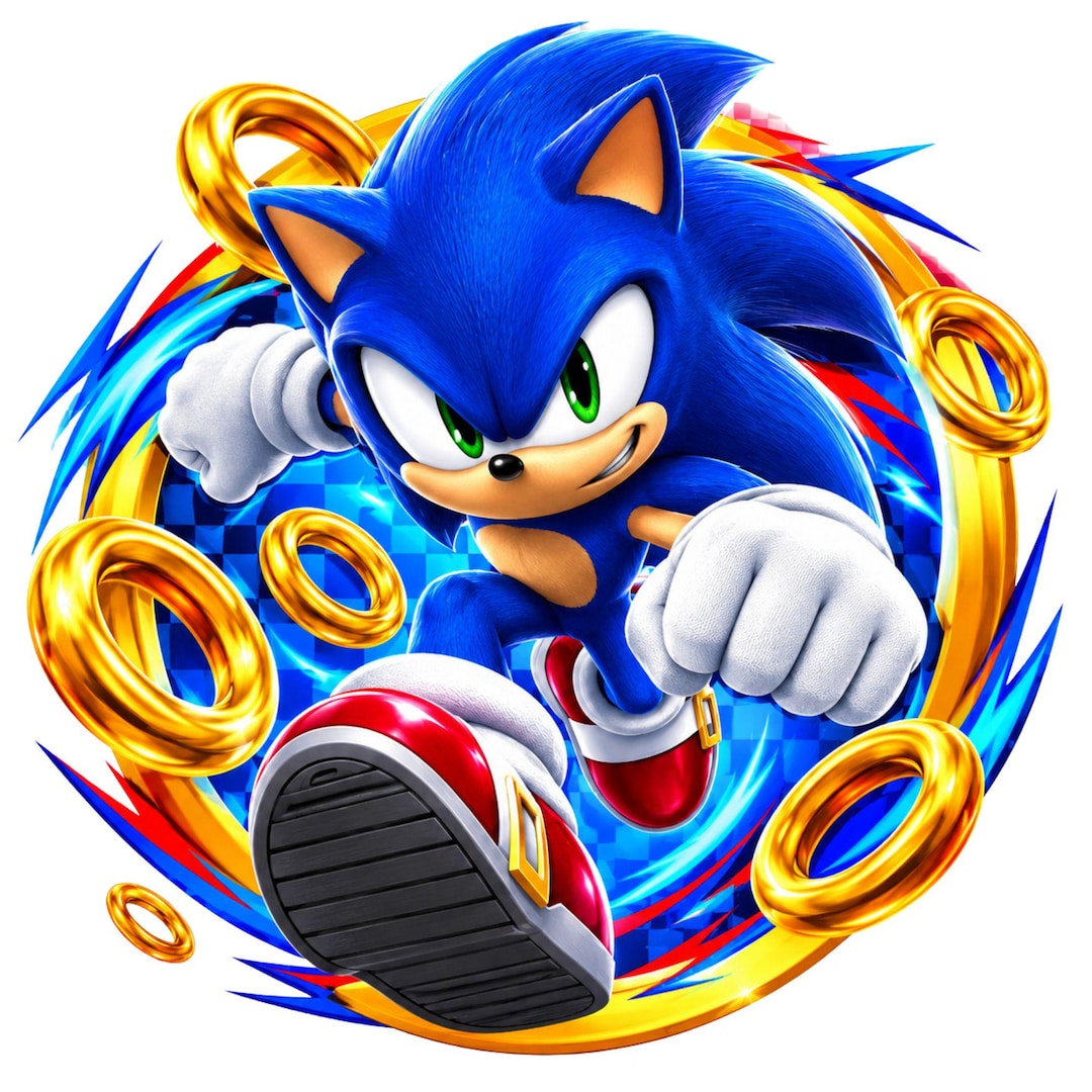 Sonic File Icon Sonic 3 PNG Design, Sonic the Hedgehog Sublimation Graphic, Movie ...