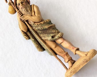 1983 Fontanini Figure SAMUEL Shepherd 105 Nativity 5.5" Depose Italy w/spider