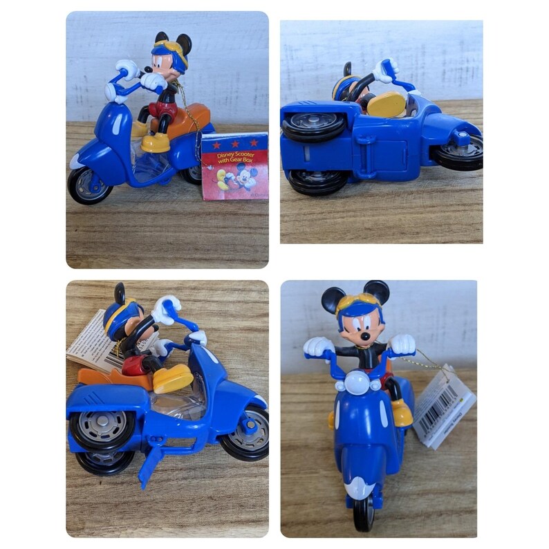 Vintage Disney Mickey Minnie Mouse Toy Lot Figure Magnet Plush Tin Tootsie Avon image 9