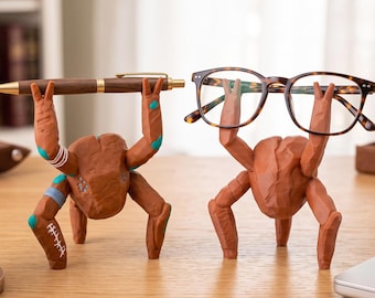 3D Printed Rocky Pen and Glasses Holder – Movie Inspired Desk Decor