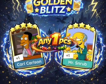 Monopoly Golden Blitz - Carl Carlson / Mr. Snrub - (1 Pcs per order)