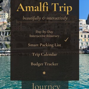 Amalfiküste Interaktiver Reiseplaner für Paare (Digitaler Reiseplaner) Bild 5