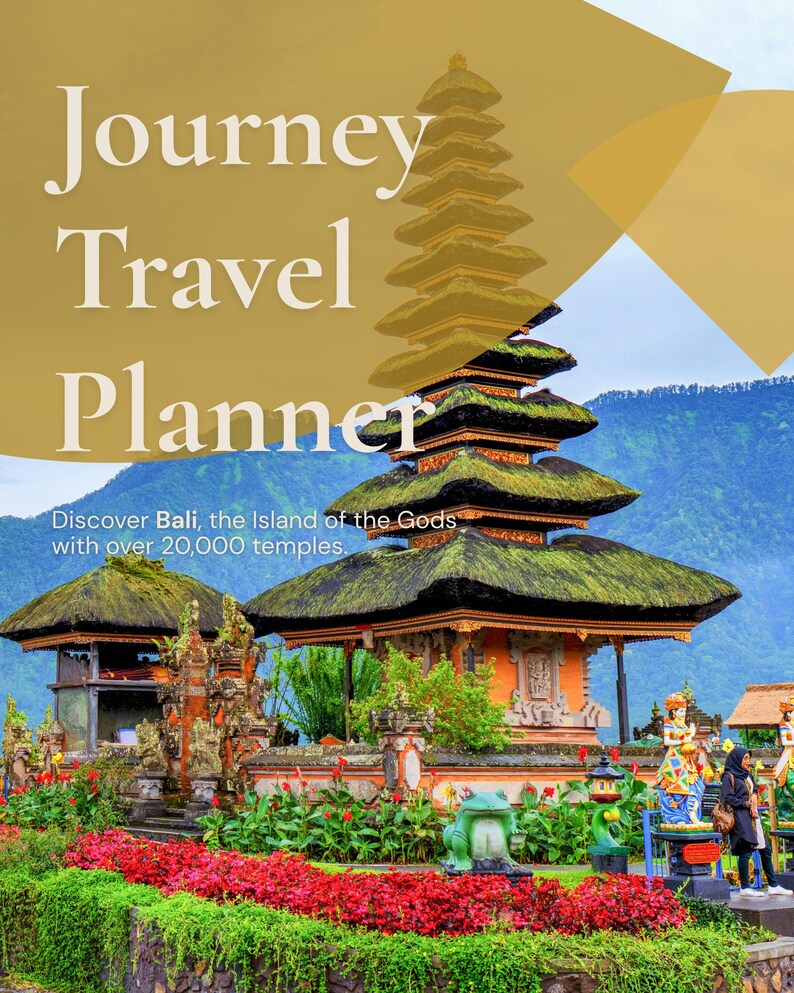 Interactive Bali Travel Planner (Digital Itinerary), Couples Trip, Budget Tracker image 3