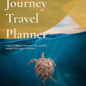 Planificador de viajes interactivo para Maui, Hawái, itinerario para parejas y control de presupuesto (digital) imagen 3