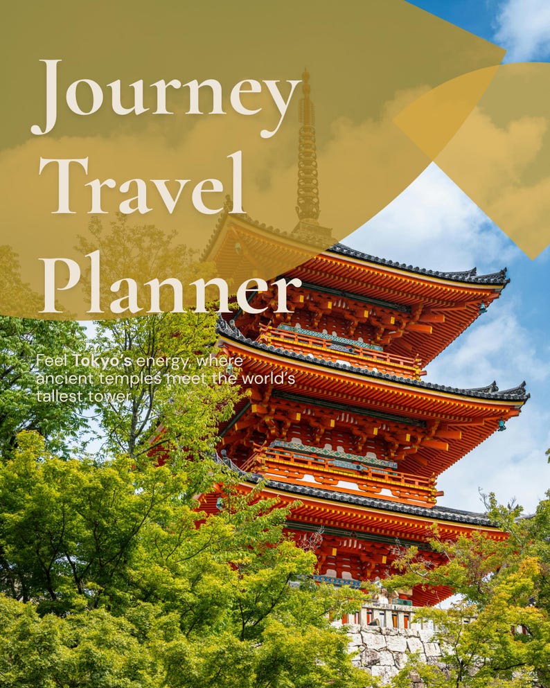 Kyoto Japan Interactive Travel Planner, 10-Day Itinerary, Couples Trip (Digital) image 3