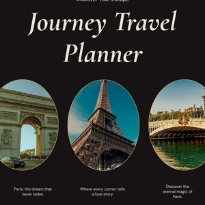 Planificador de viajes a París, itinerario interactivo para parejas (digital) imagen 2