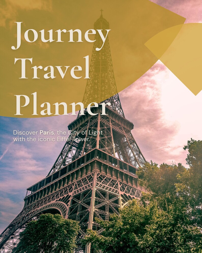 Planificador de viajes a París, itinerario interactivo para parejas (digital) imagen 3