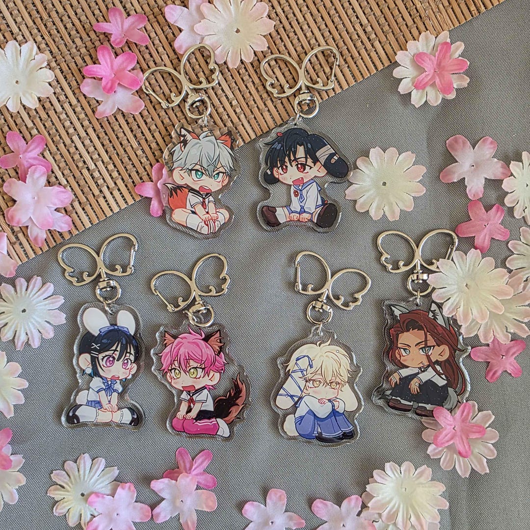 Alien Stage ALNST Acrylic Charms (ivan, Till, Mizi, Sua, Luka, Hyuna ...