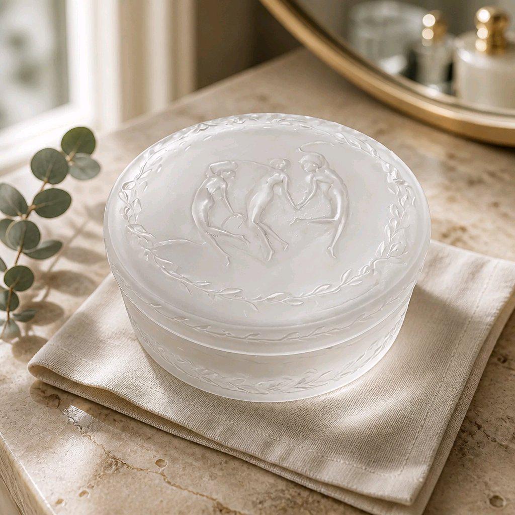 Lalique powder box - Etsy 日本