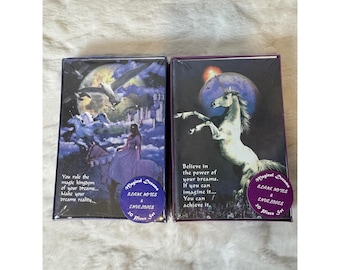 Vintage Magic Creations Magical Dreams Unicorn Fantasy Blank Note Cards 2 Sets