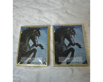 Antioch Bookplate Company Robert Vavra Black Horse Book Labels 2 Boxes NEW
