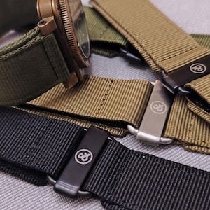 BR 24mm Nylon Strap with Buckle for Bell and Ross BR 01 03 BR01 BR03