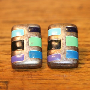 TRIBAL SILVER EARRINGS,boho earrings,hippie earrings,navajo earrings,native american earrings,western earrings,indian earrings,gypsy earring