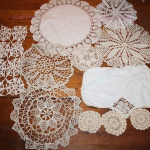 WEDDING DOILY,doily lot,doily set,doily bulk,doily crochet,doilies lot,doilies set,doilies bulk,french country decor,french country cottage