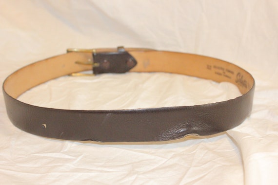 VINTAGE WOMEN LEATHER Belt,vintage small womens l… - image 5