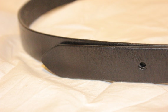 VINTAGE FLOWER LEATHER Belt,vintage leather belt,… - image 5