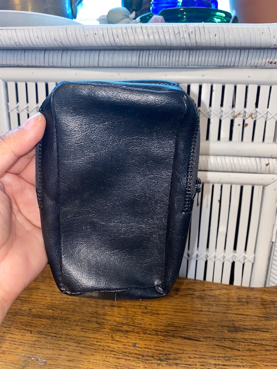 LEATHER ZIPPER POUCH,coin pouch wallet,coin pouch 