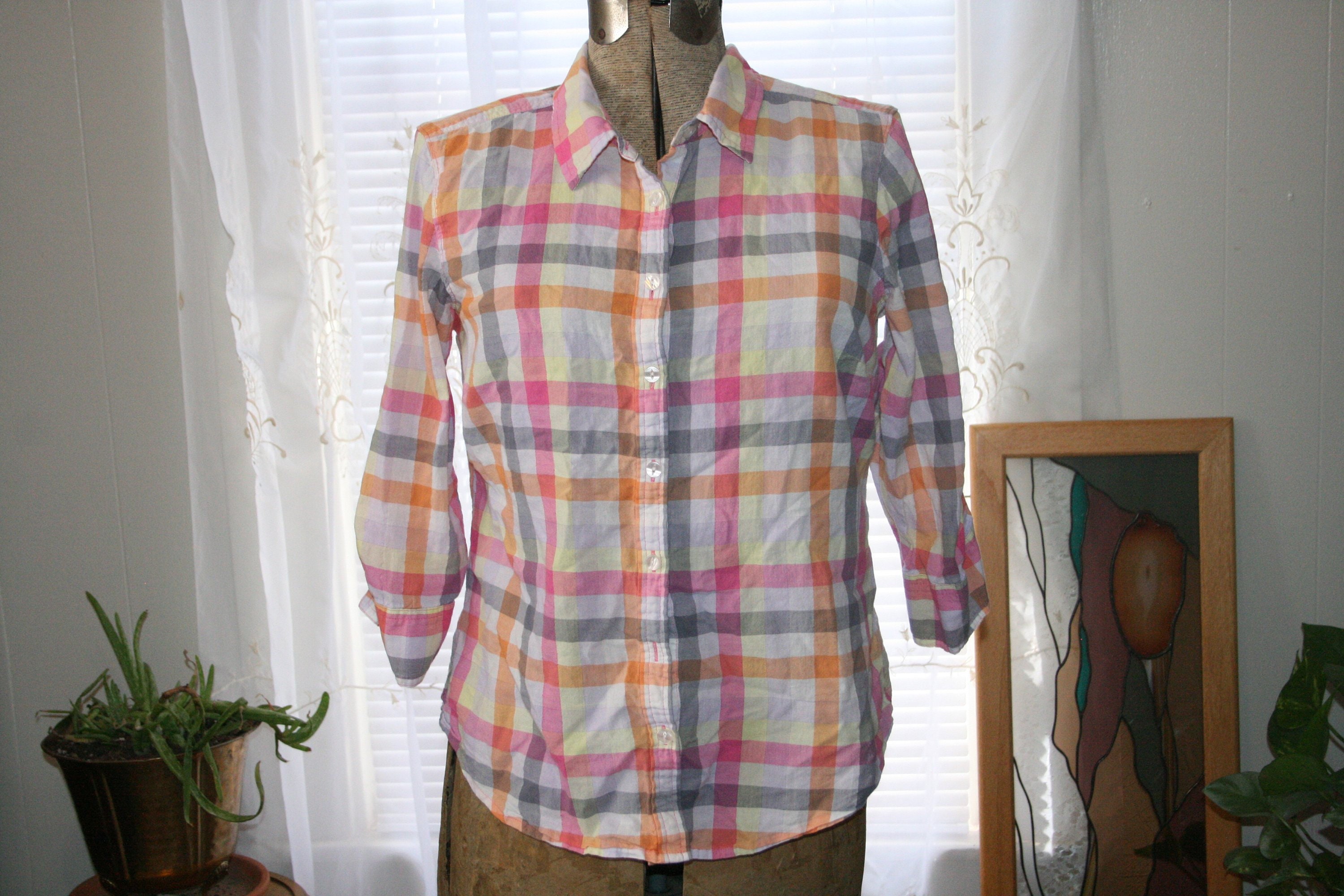 IZOD BUTTON UP Blouseizod Button Down 