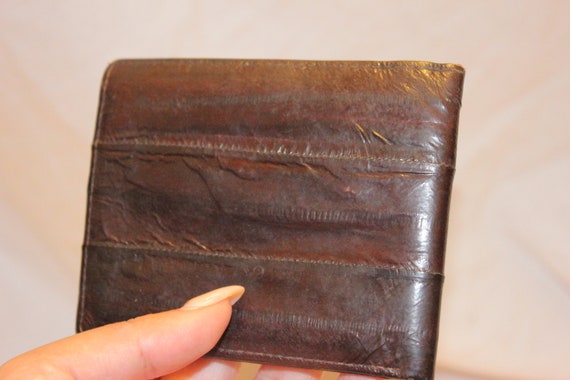 VGT LEATHER WALLET,vintage minimalist wallet,vint… - image 4