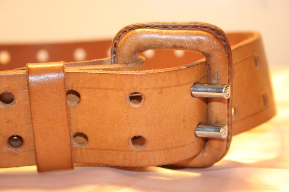 DOUBLE PRONG BELT Belt buckle,double prong belt l… - image 3