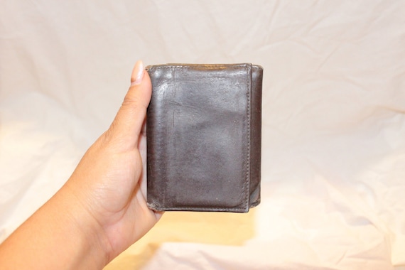 VGT LEATHER WALLET,vintage trifold men wallet,vintage men leather wallet,men leather trifold wallet,men trifold wallet,men vintage wallet