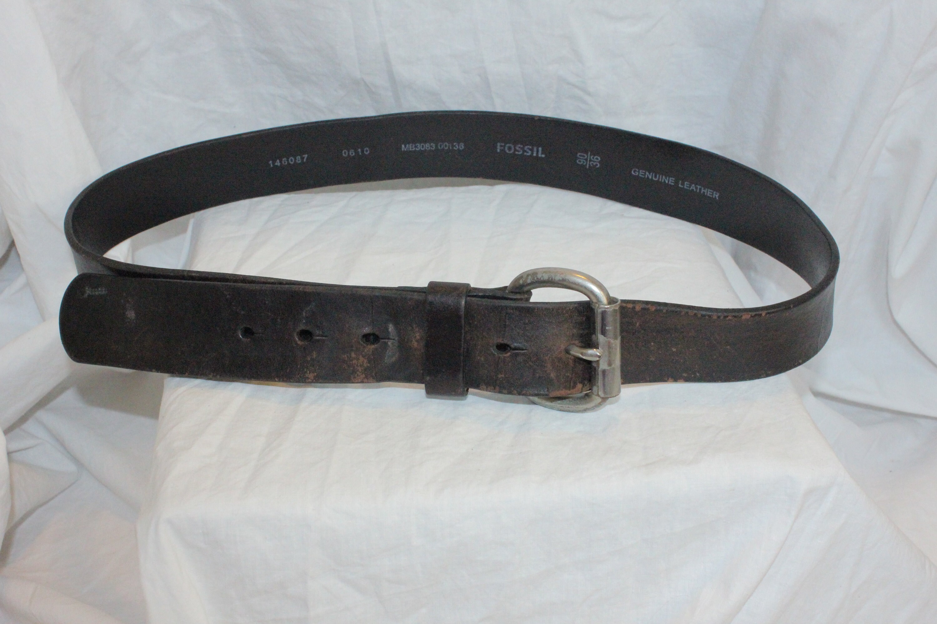 Fossil Belt Womens Medium Genuine Leather  Belt AUTHENTIC FOSSIL Belt,fossil Belt Womens,fossil Belt Brown  main image 4