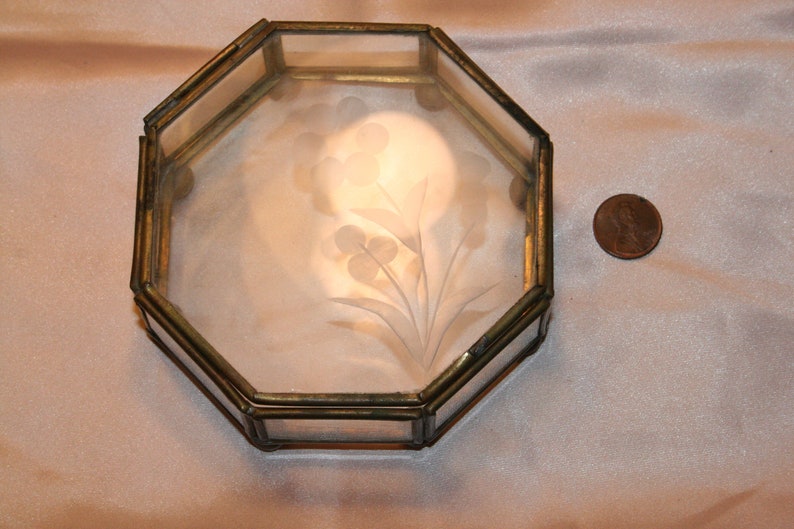 DRIED FLOWERS BOX,flower box,glass box,jewelry glass box,trinket jewelry box,glass box wedding,glass box geometric,heirloom box,french decor