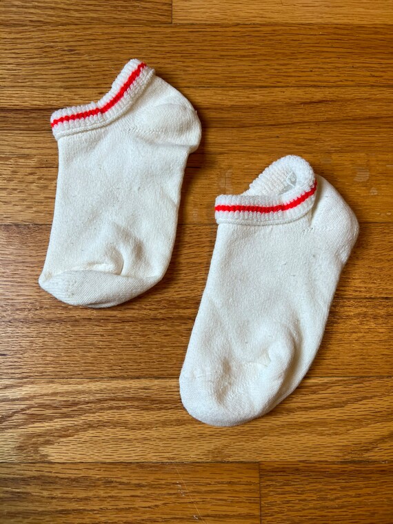 VINTAGE LACOSTE SOCKS,vintage ankle socks,retro ankle… Gem