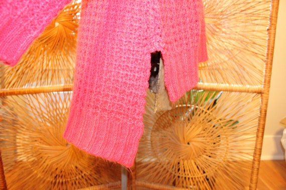 ACRYLIC MINIMALIST SWEATER,barbie pink sweater,pi… - image 6