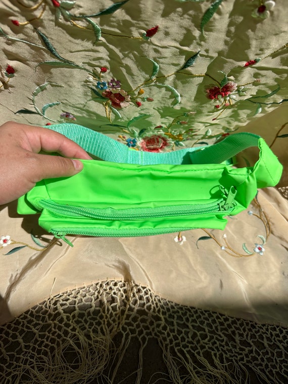 VINTAGE NEON GREEN Fanny Pack,vintage fanny pack,… - image 4