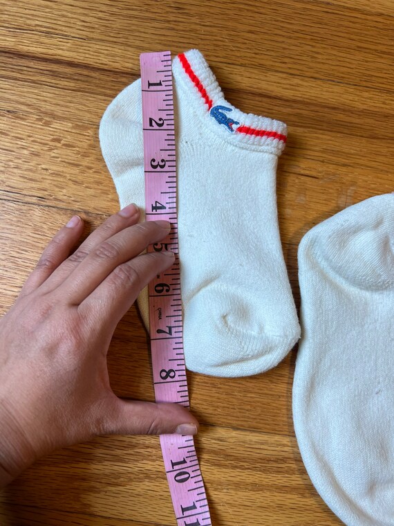 VINTAGE LACOSTE SOCKS,vintage ankle socks,retro ankle… Gem