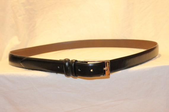 VGT LEATHER BELT,vintage leather belt,vintage wom… - image 1