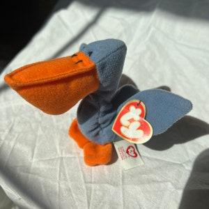 VINTAGE SCOOP BEANIE Baby,vintage ty beanie babies,vintage beanie baby stuffed animal,vintage beanie baby,vintage beanie baby collection