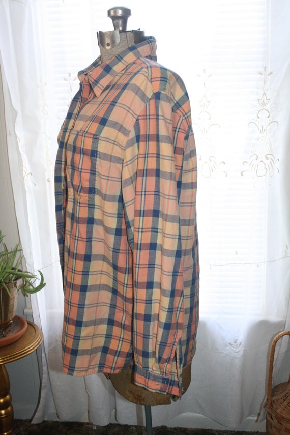 LIZ CLAIBORNE FLANNEL Shirt,flannel shirt pattern… - image 3