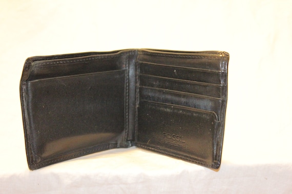 VGT FOSSIL LEATHER Wallet,Fossil leather wallet,b… - image 1