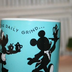 KOFFIE MICKEY MOUSE Cup, vintage mickey mouse, mickey mouse keuken, minnie muis keuken, minnie muis beker, mickey mouse beker, mickey muis mok afbeelding 4