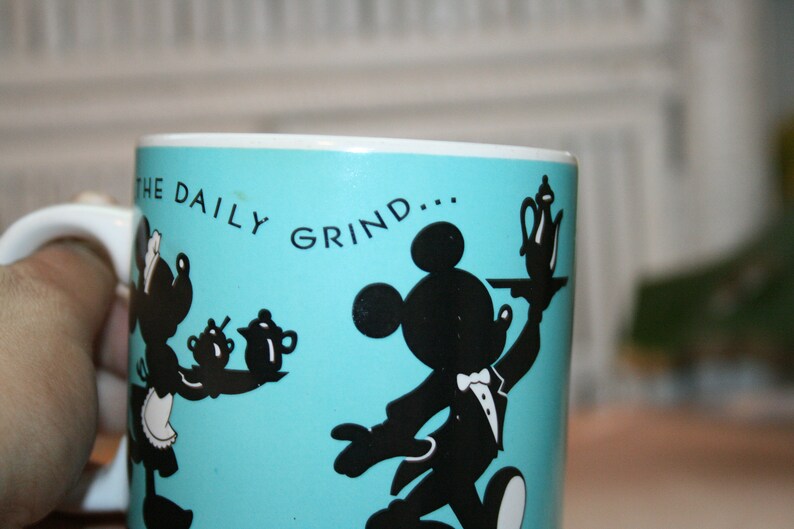 KOFFIE MICKEY MOUSE Cup, vintage mickey mouse, mickey mouse keuken, minnie muis keuken, minnie muis beker, mickey mouse beker, mickey muis mok afbeelding 4