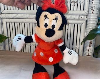 MINNIE MOUSE Plush Toy,minnie mouse plush,minnie mouse plushies,disney minnie mouse,nursery minnie mouse,minnie mouse decor,nursery decor