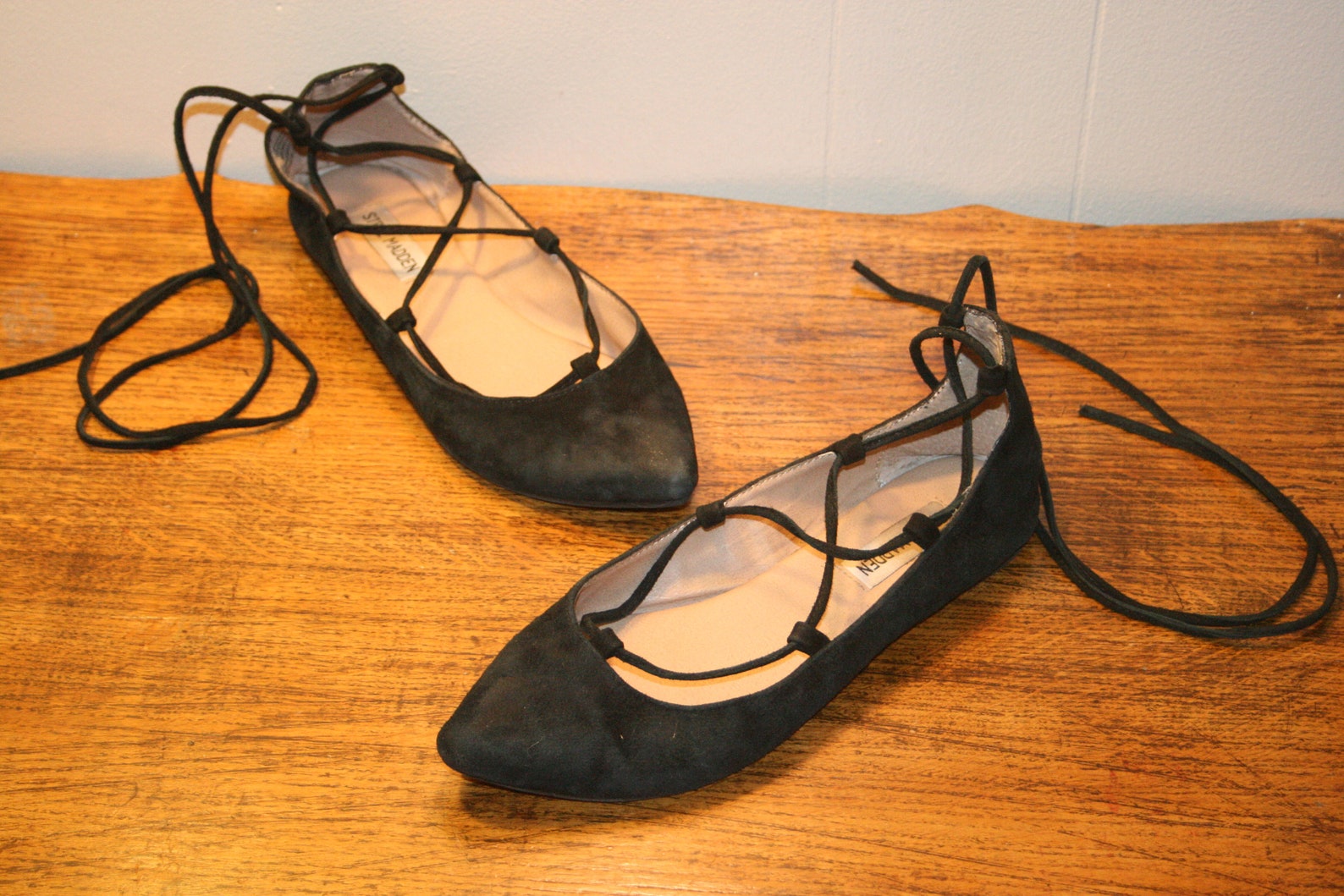 size 7,goth leather flats,wrap around flats,flats for women,leather flats 7,flats 7,ballet flats,ballet flats for women,ballet f