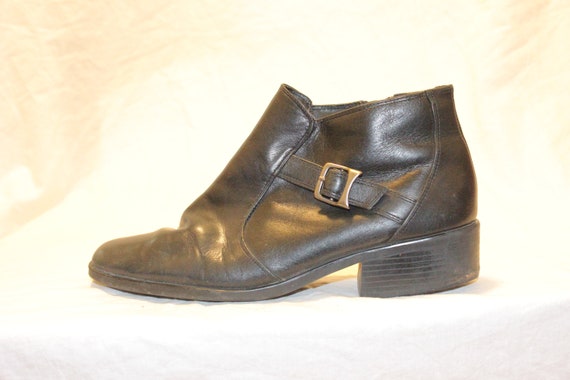covington black ankle boots