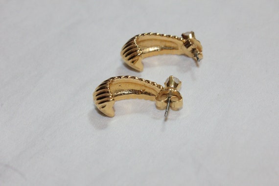 VGT CONVERTIBLE GOLD Earrings,removable convertib… - image 6