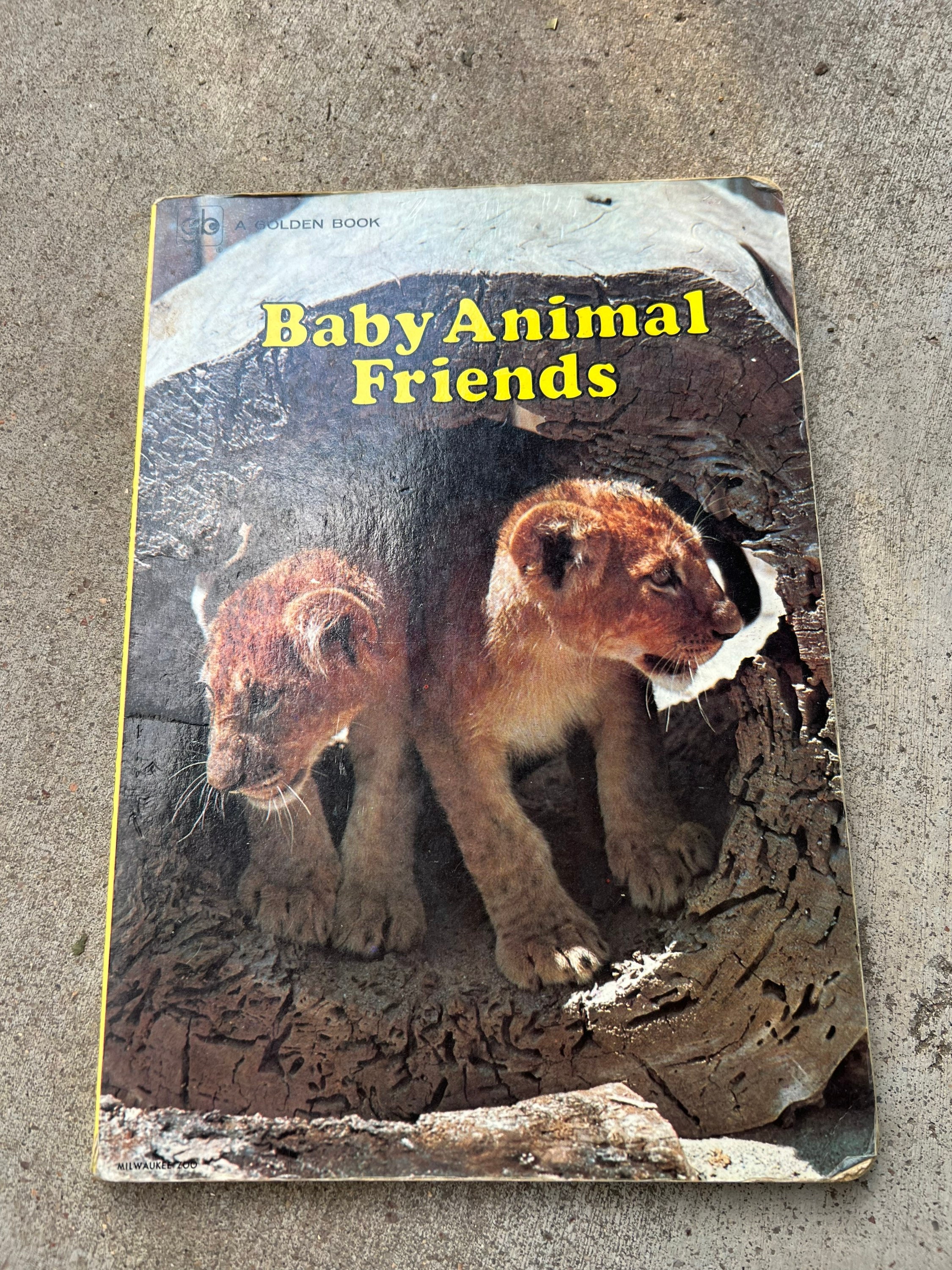 ビンテージ　絵本　ベビーアニマル　レア VINTAGE BABY ANIMALS Children Book,baby Animal Book,vintage