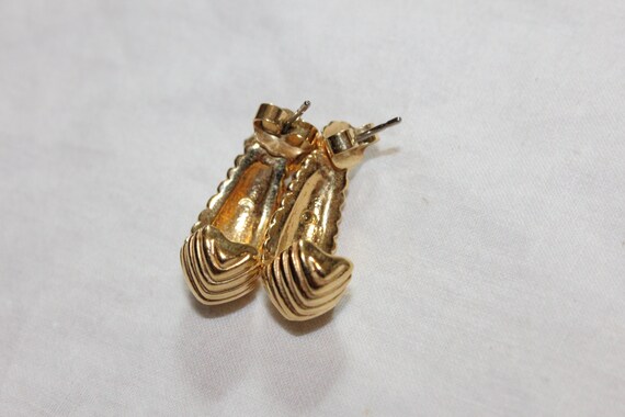 VGT CONVERTIBLE GOLD Earrings,removable convertib… - image 8