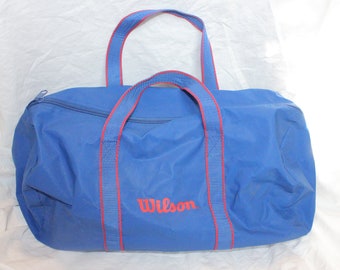Bolsa de ginástica vintage wilson, bolsa wilson vintage, bolsa de viagem wilson vintage, bolsa de viagem wilson vintage, bolsa de viagem de ginástica wilson vintage, wilson